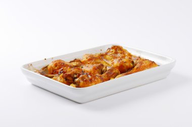 kızarmış tavuk budu