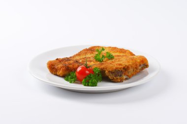 Kızarmış domuz pirzolası