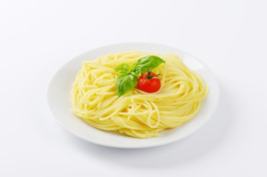 porsiyon haşlanmış makarna