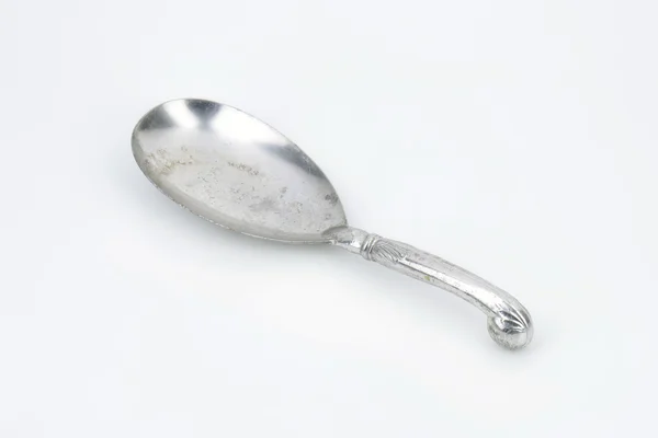 Antique serving spoon — Stock Photo, Image
