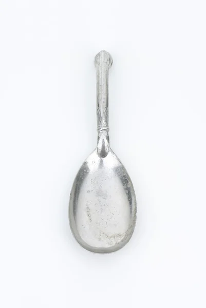 Cucchiaio da portata antico — Foto Stock
