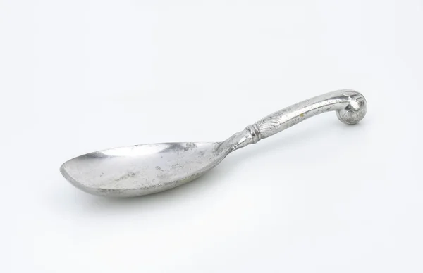 Antique serving spoon — Stock Photo, Image