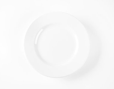 Beyaz yemek tabağı