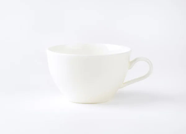 Beyaz porselen çay bardağı — Stok fotoğraf