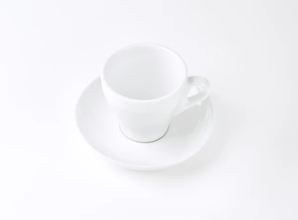 Espresso cup with saucer — Stock Photo, Image