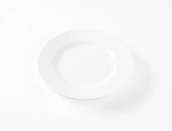 White dinner plate — Stock Photo, Image