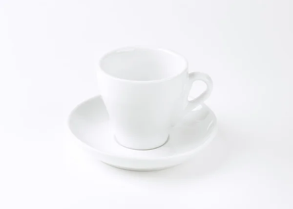 Taza de espresso con platillo — Foto de Stock