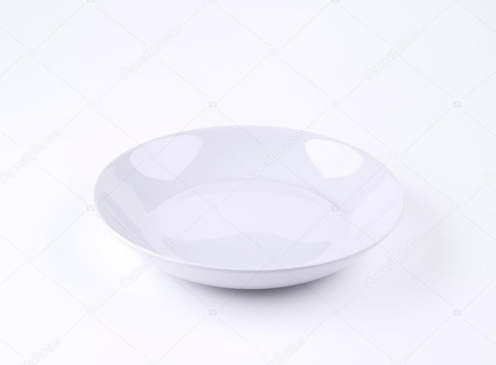 coupe shaped deep plate