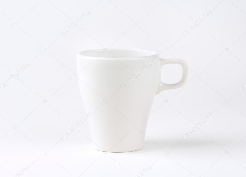 white coffee mug