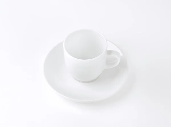 Taza de café y platillo — Foto de Stock