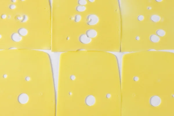エメンタール チーズのスライス — ストック写真