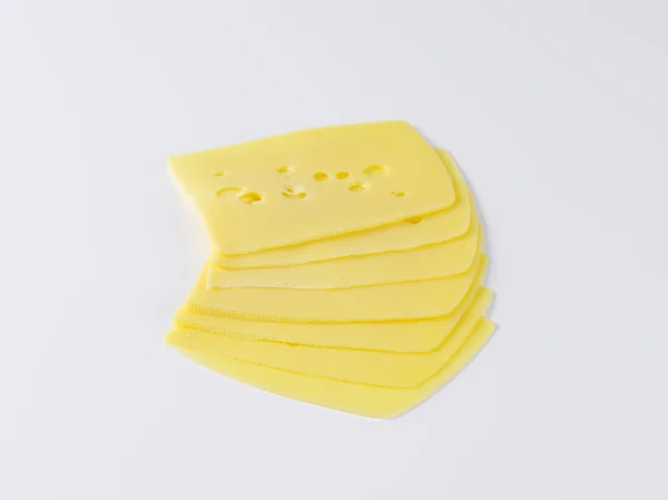 Emmentaler Scheibenkäse — Stockfoto