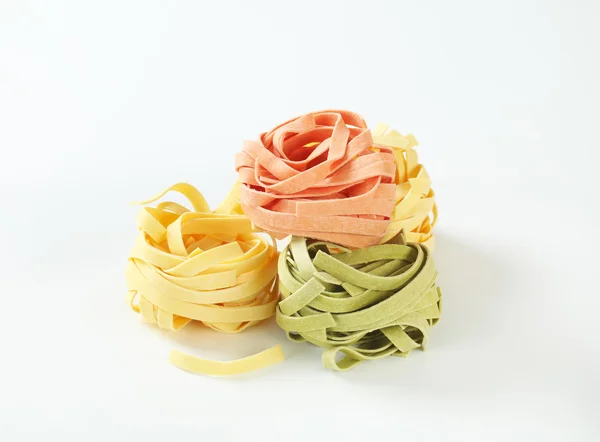 Dried ribbon pasta — Stock Photo, Image