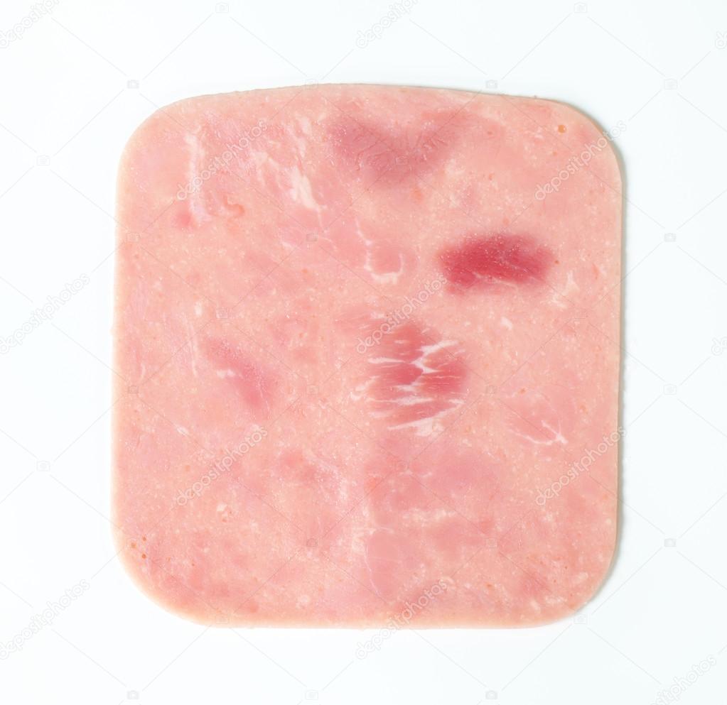 Thin slice of ham