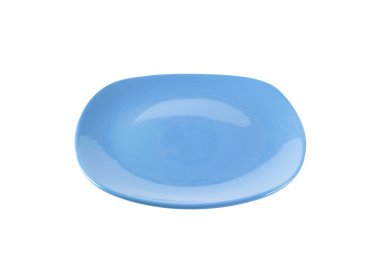 mavi yemek tabağı şeklinde squircle