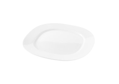 Kare beyaz yemek tabağı