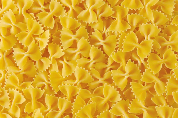 Těstoviny nevařené farfalle — Stock fotografie