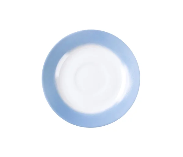 Disco branco e azul — Fotografia de Stock