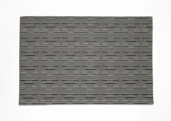 Alfombra de mesa gris rectangular — Foto de Stock