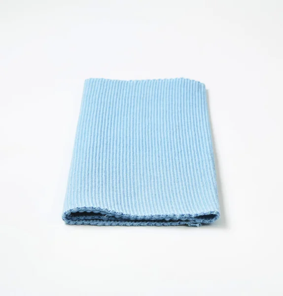 Blauwe cotton placemat — Stockfoto