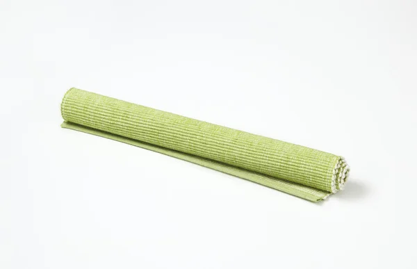 Tischset aus hellgrüner Baumwolle — Stockfoto