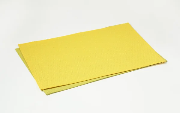 Two rectangle placemats — Stock Photo, Image