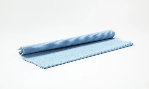 Blauwe cotton placemat — Stockfoto