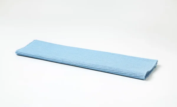 Синій бавовняний килимок — стокове фото