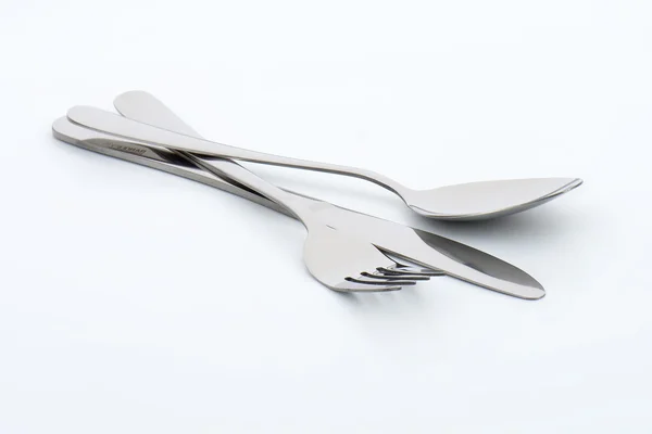 Knife, fork and spoon — Stock Image Knife, fork and spoon Stock Image