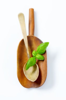 ahşap kepçe ve kaşık