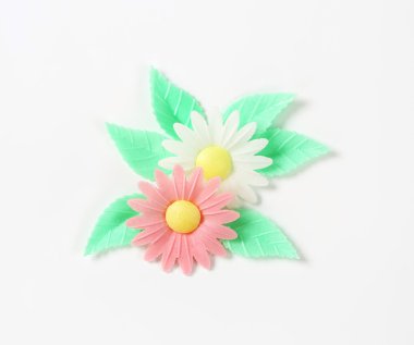 wafter kağıt papatya çiçekler