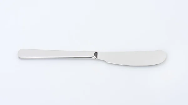 Metal butter knife — Stock Photo, Image