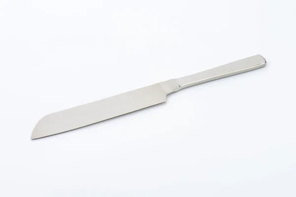 Nóż metalowy ciasto — Zdjęcie stockowe
