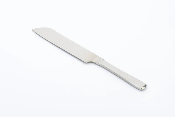 Metal cake knife — Stock Photo, Image
