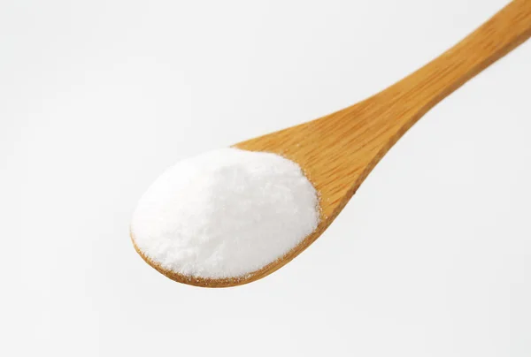 Spoonful of baking soda — Stock Photo, Image