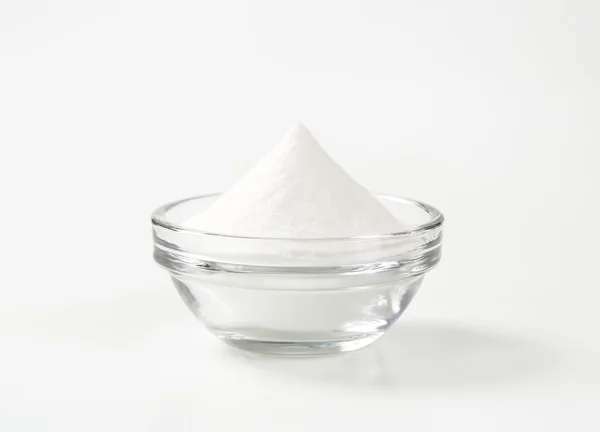 Tigela de bicarbonato de sódio — Fotografia de Stock