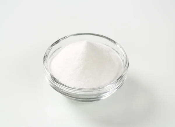 Bowl of baking soda — Stock Photo, Image