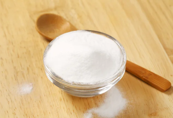 Bowl of baking soda — Stock Photo, Image