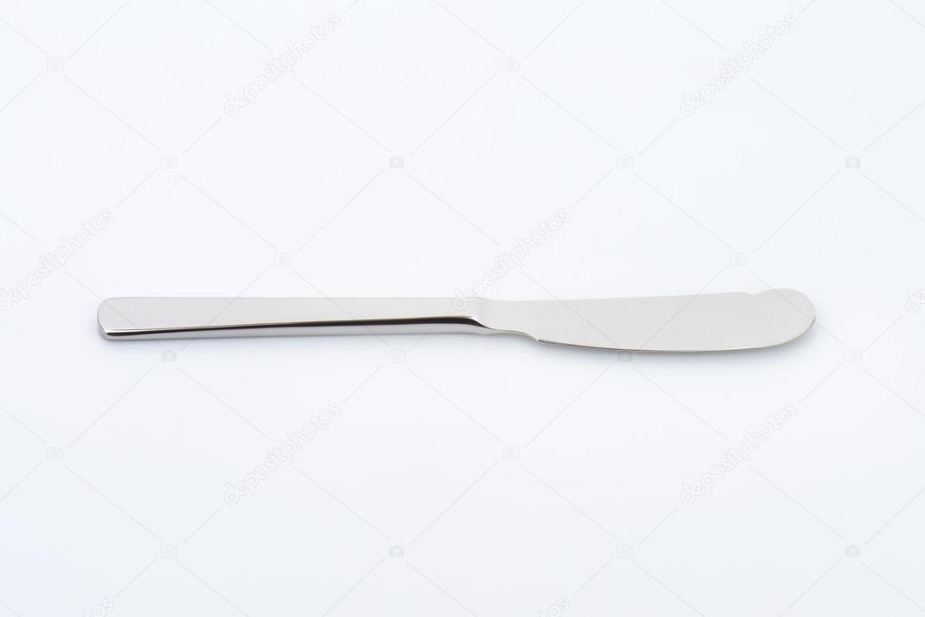 Metal butter knife Stock Photo by ©ajafoto 107780034