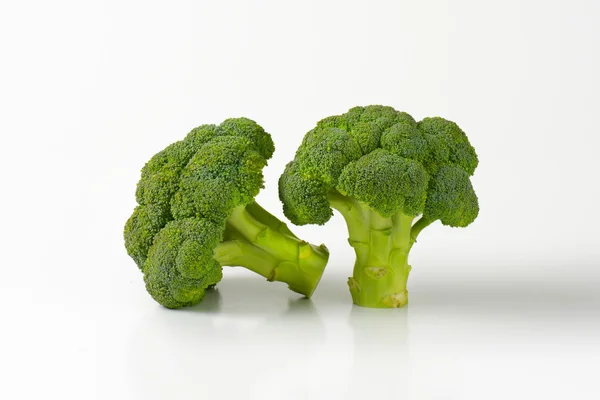 Têtes fraîches de brocoli — Photo