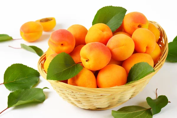 Fresh ripe apricots — Stock Photo, Image