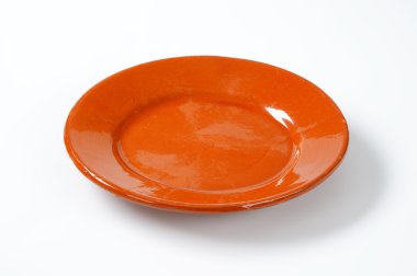 sırlı seramik tabak