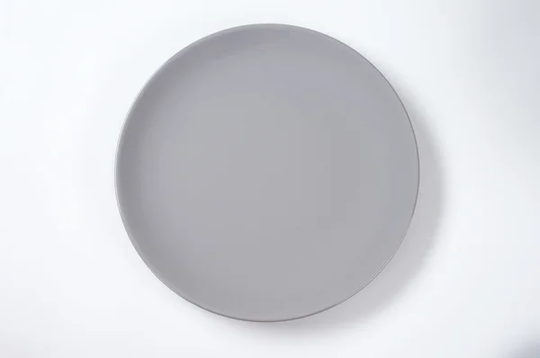 Plato de cena gris — Foto de Stock