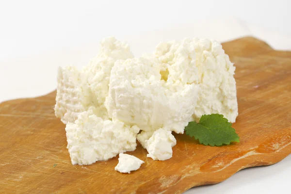 Fresh curd cheese — Stock Photo, Image