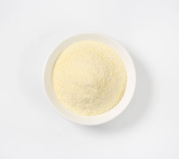 Durum wheat semolina flour — Stock Photo, Image