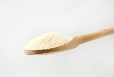 Durum wheat semolina flour clipart