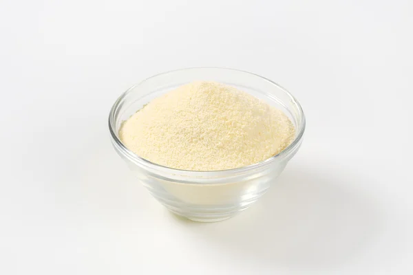 Heap of raw semolina — Stock Photo, Image