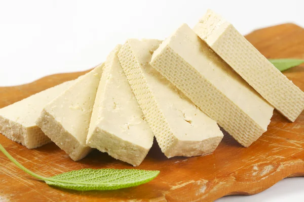 Tofu (soya peyniri dilimleri) — Stok fotoğraf