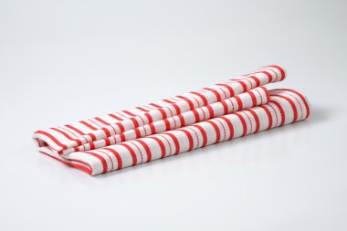 çizgili kurulama bezi