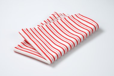 çizgili kurulama bezi